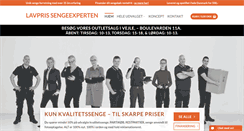 Desktop Screenshot of lavprissengeexperten.dk