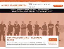 Tablet Screenshot of lavprissengeexperten.dk